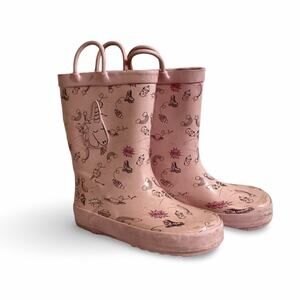 Unicorn Print Rain Boots
